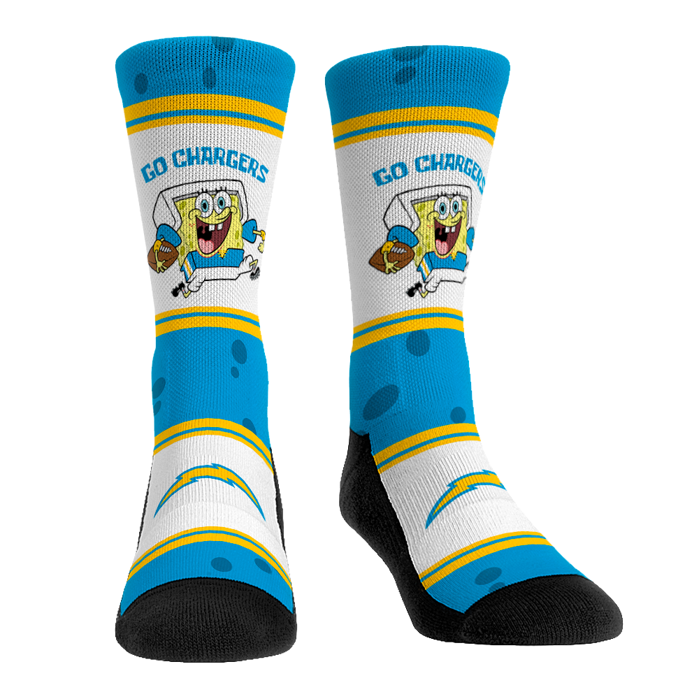 Los Angeles Chargers - SpongeBob SquarePants - Team Up