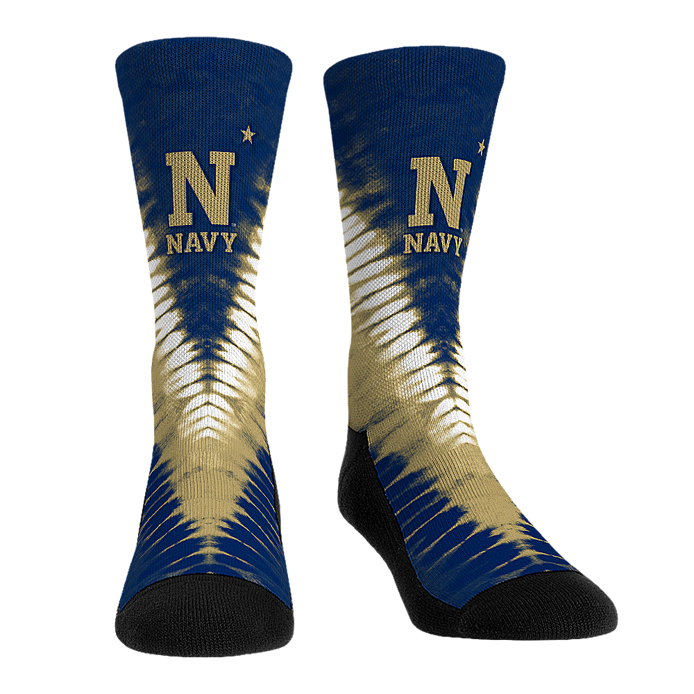 Navy Midshipmen - V Shape Tie Dye