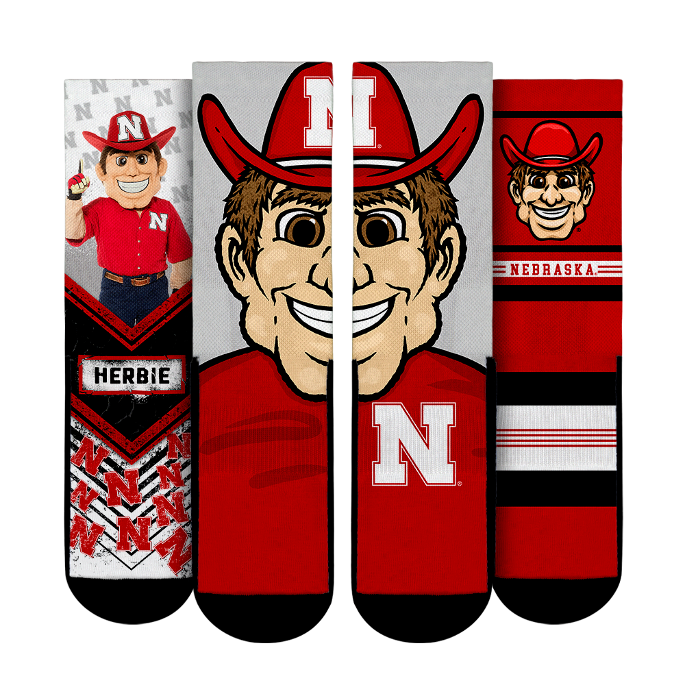 Nebraska Huskers - Mascot 3-Pack