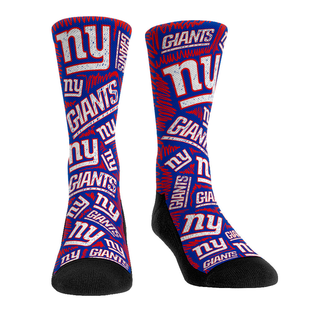 New York Giants - Logo Sketch (Blue)