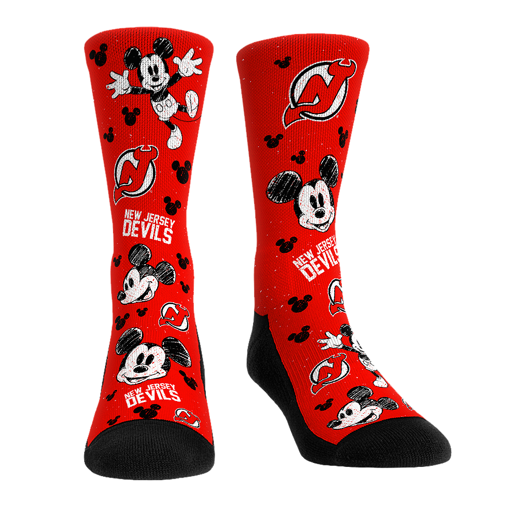 New Jersey Devils - Disney - Mickey Sketch
