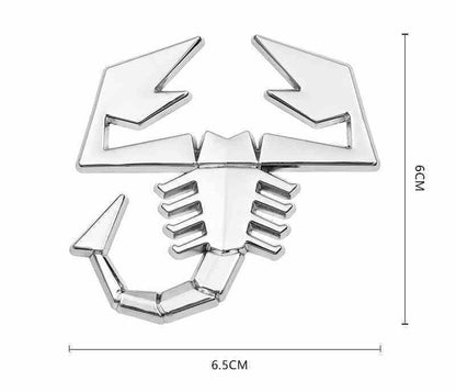 Scorpion Metal Emblem