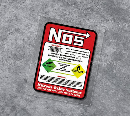 NOS Sticker