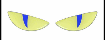 Glow-in-the-Dark 3D Devil Cat Eye Sticker