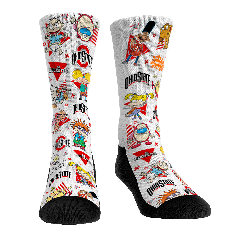 Ohio State Buckeyes - 90's Nickelodeon Characters All-Over