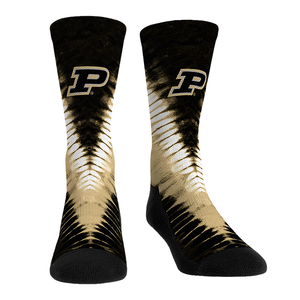 Purdue Boilermakers - V Shape Tie Dye