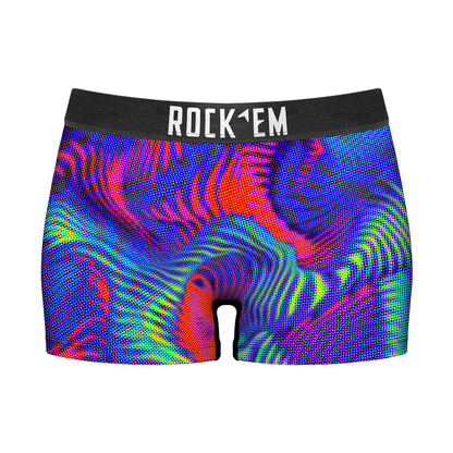 Women's Boy Shorts - Rainbow Trips