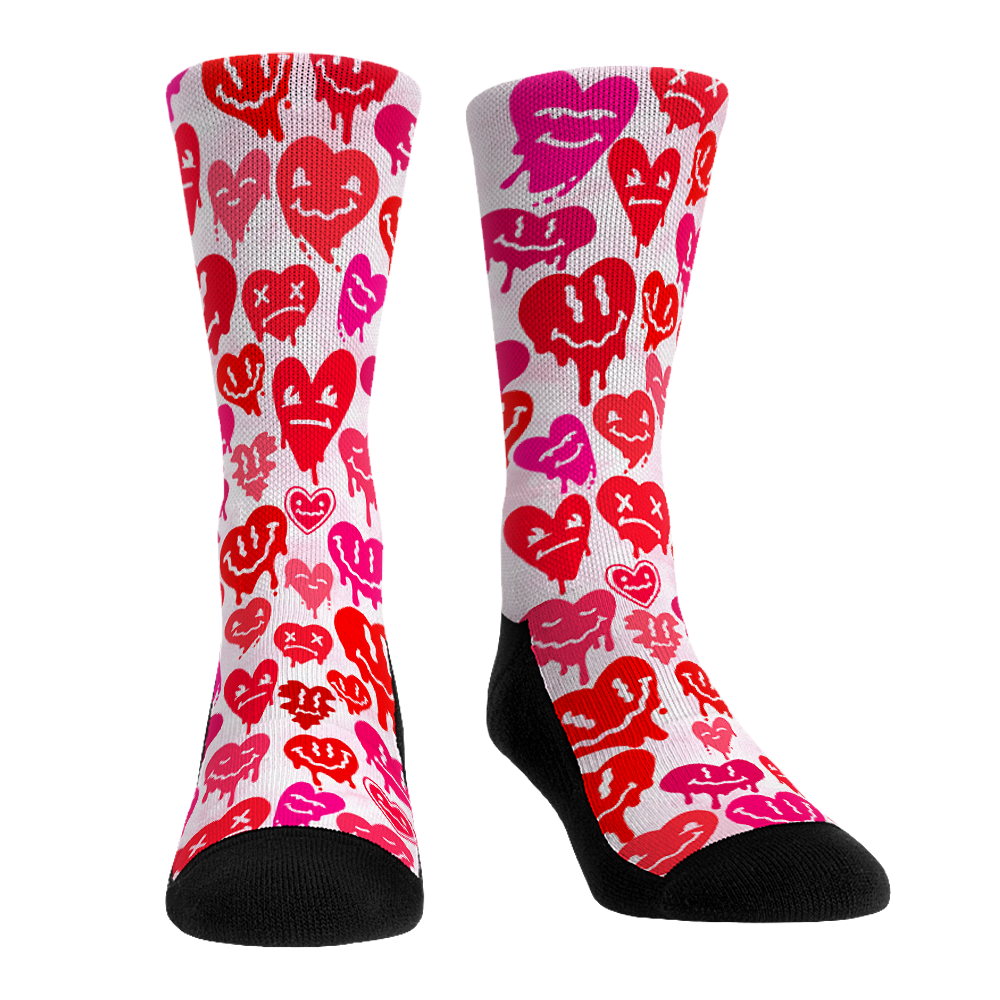 Trippy Hearts (White)