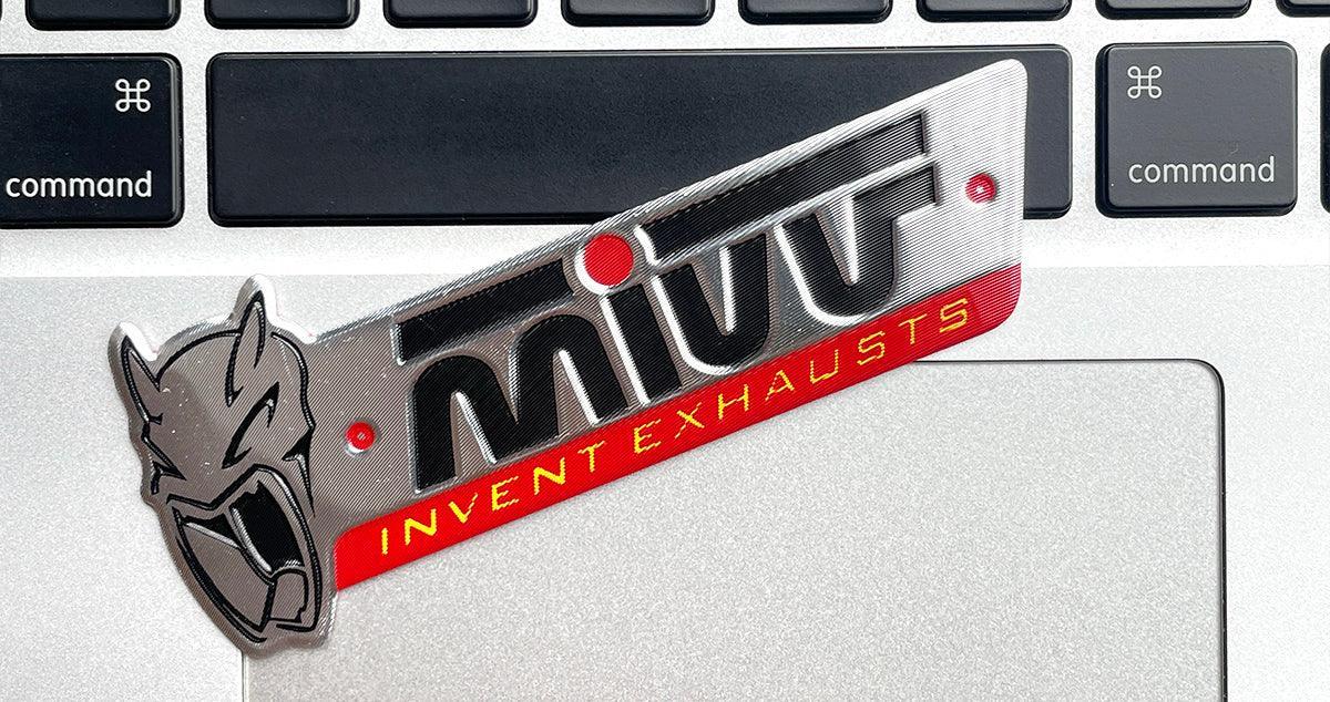 Motorcycle Exhaust Brand Sticker