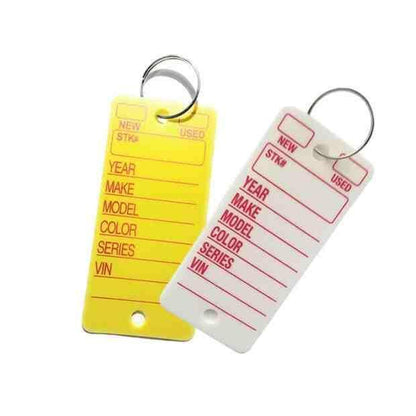 Motorcycle Handwritten Keychain Tag