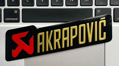 Motorcycle Exhaust Brand Sticker