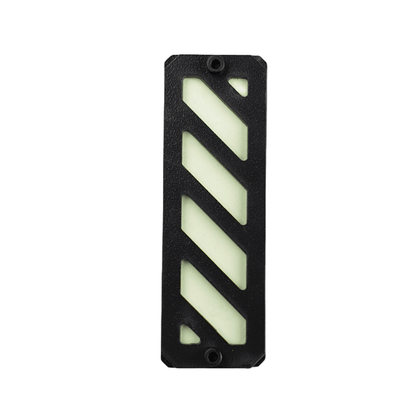 Motorcycle Glow-in-the-Dark 3D Warning Sticker