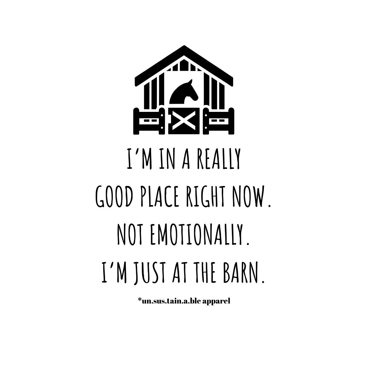 Die Cut Vinyl Stickers - 3x3 - Emotionally Good Place