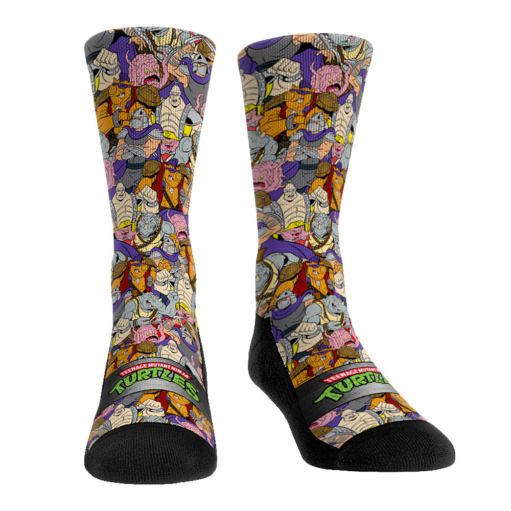 Teenage Mutant Ninja Turtles - Villain Stacked Characters