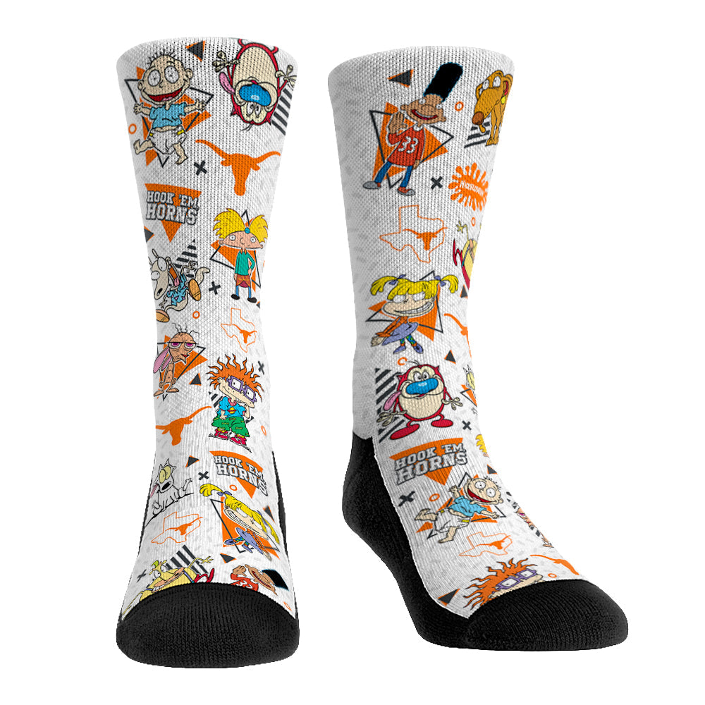 Texas Longhorns - 90's Nickelodeon Characters All-Over
