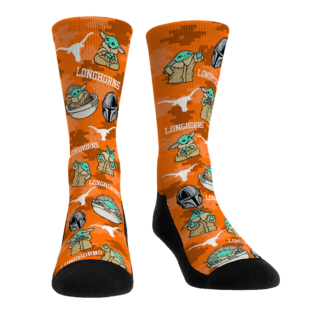 Texas Longhorns - Star Wars - Grogu All-Over
