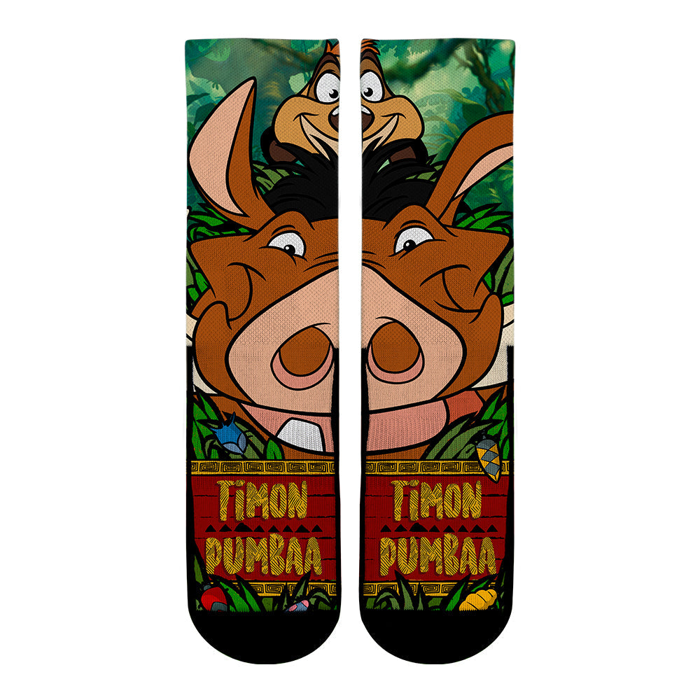 The Lion King - Timon & Pumbaa - Split Face