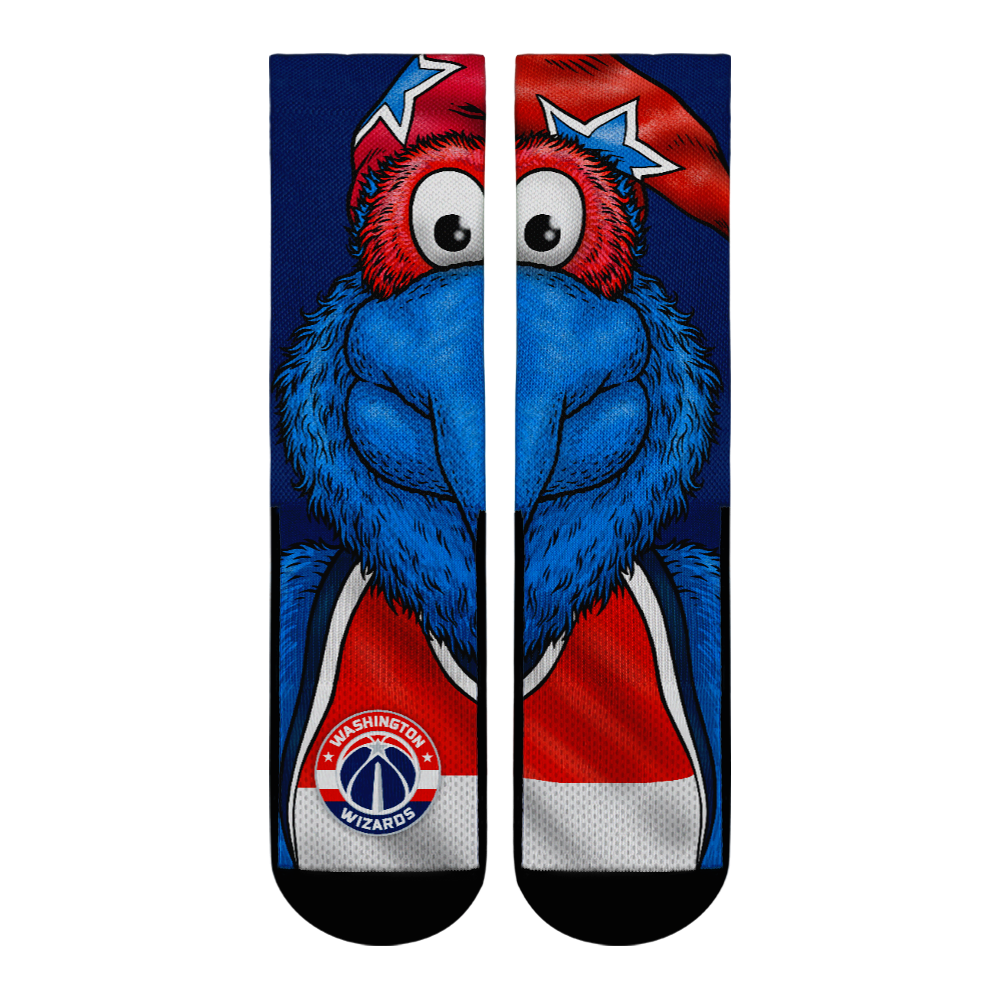 Washington Wizards - Split Face Mascot