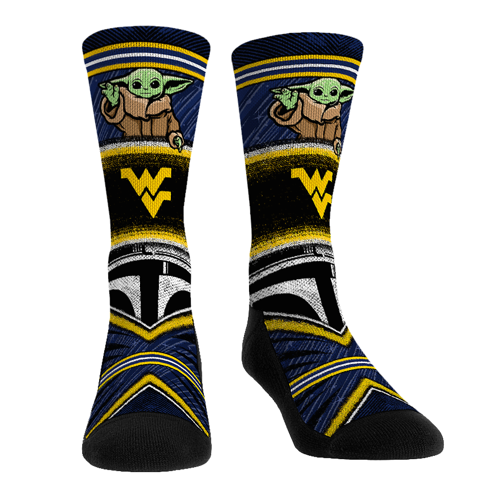 West Virginia Mountaineers - Star Wars - Grogu Intergalactic Fan