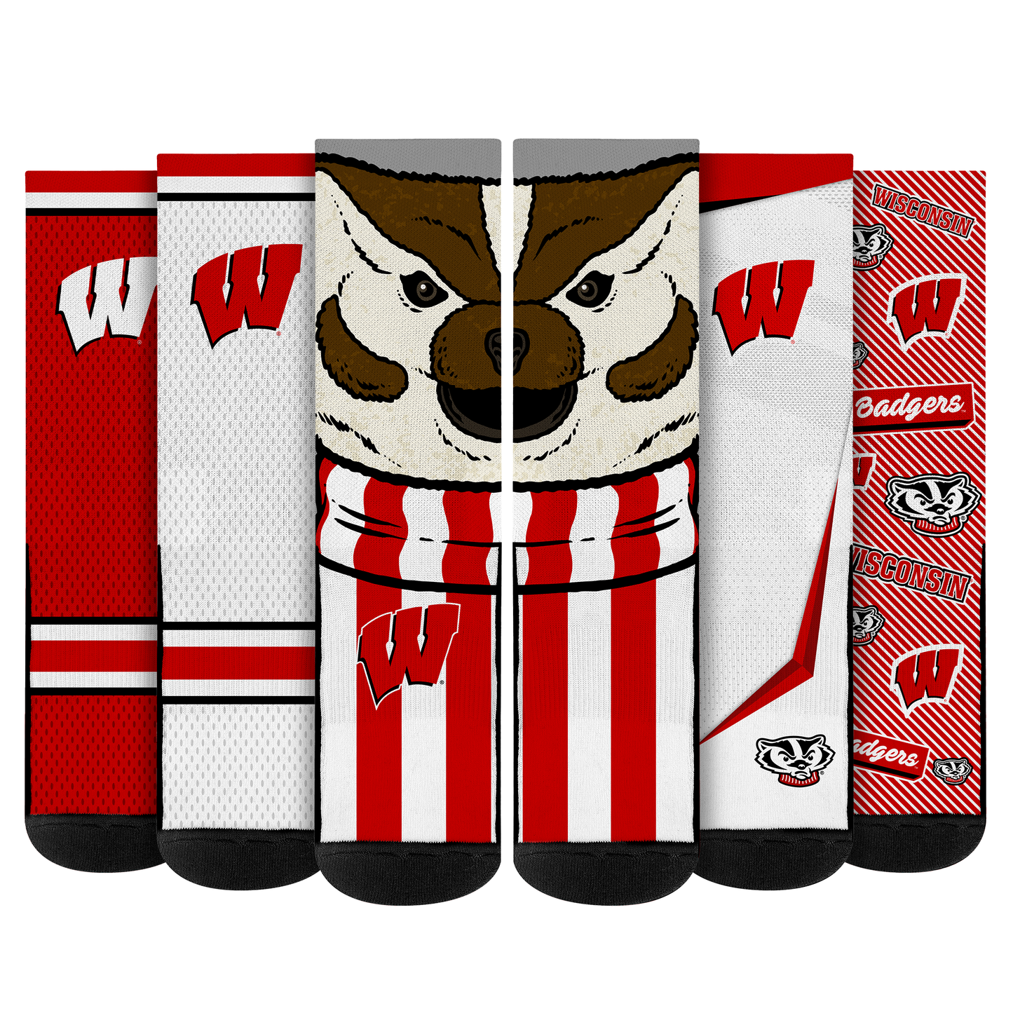 Wisconsin Badgers - Super Fan Bundle 5-Pack