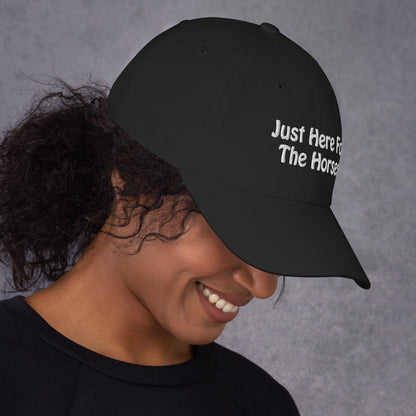 Dad hat - Just Here For The Horses