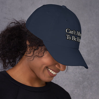 Dad hat - Can't Afford