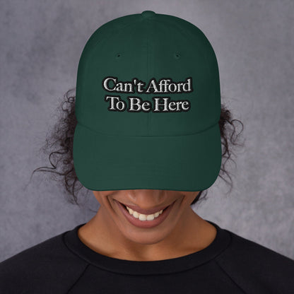Dad hat - Can't Afford