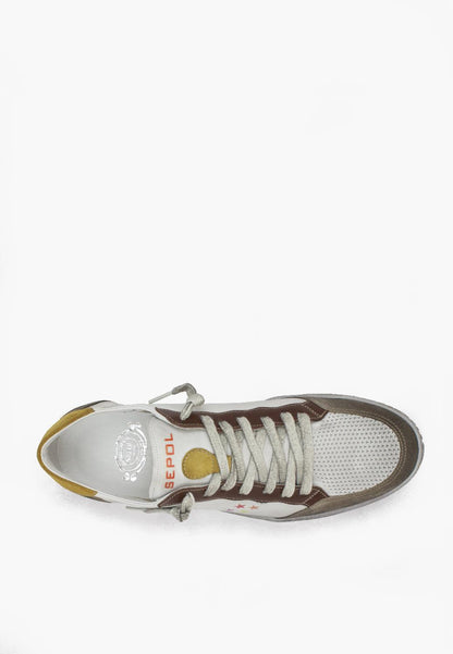 Constantinople Sneaker White Tan