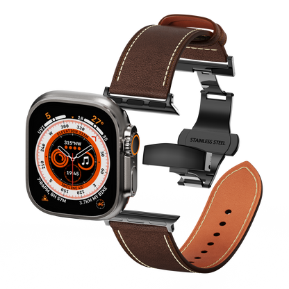 Leather Butterfly Band – Ideal Gift for Apple Watch