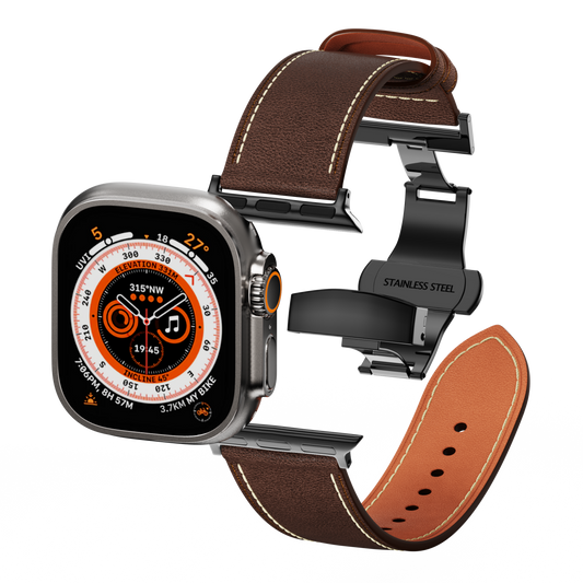 Leather Butterfly Band – Ideal Gift for Apple Watch