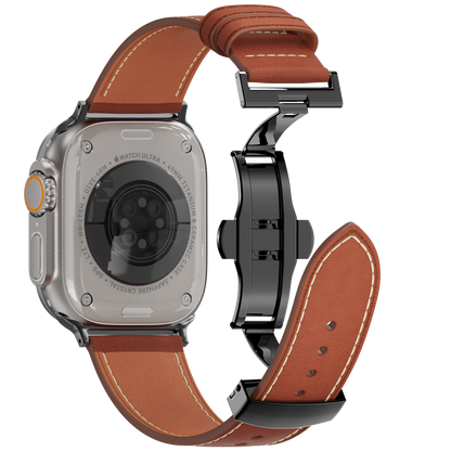 Leather Butterfly Band – Ideal Gift for Apple Watch