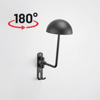 Minimalist Style Helmet Wall-mounted (No drill needed)Display Rack