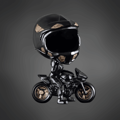 Moto Rider Themed Key Storage Decor