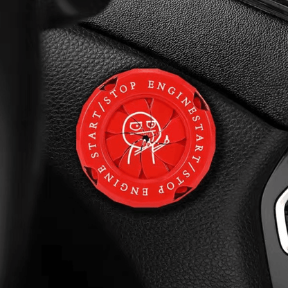 Motorcycle Igniter Cover- Central Logo Customizable