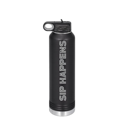 Water Bottles, 32 oz. - Engraved - Sip Happens