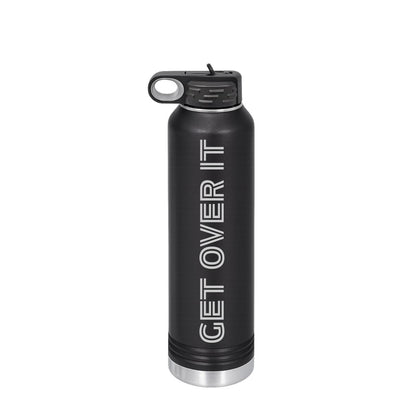 Water Bottles, 32oz. - Engraved - Get Over It
