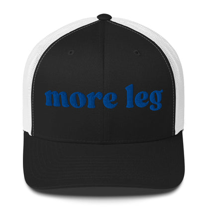Retro Trucker Cap/Embroidered - More Leg