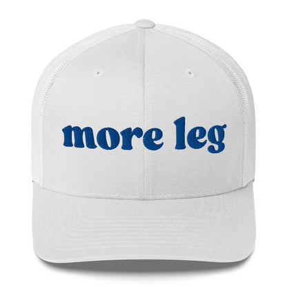 Retro Trucker Cap/Embroidered - More Leg
