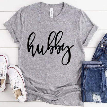 Hubby & Wifey Couple Tee