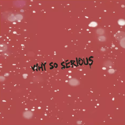 The Joker "Why so Serious" sticker for Helmet/Bike