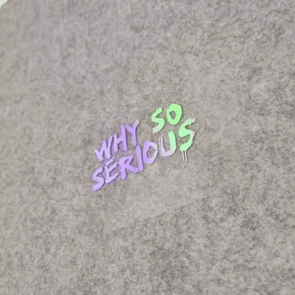 The Joker "Why so Serious" sticker for Helmet/Bike