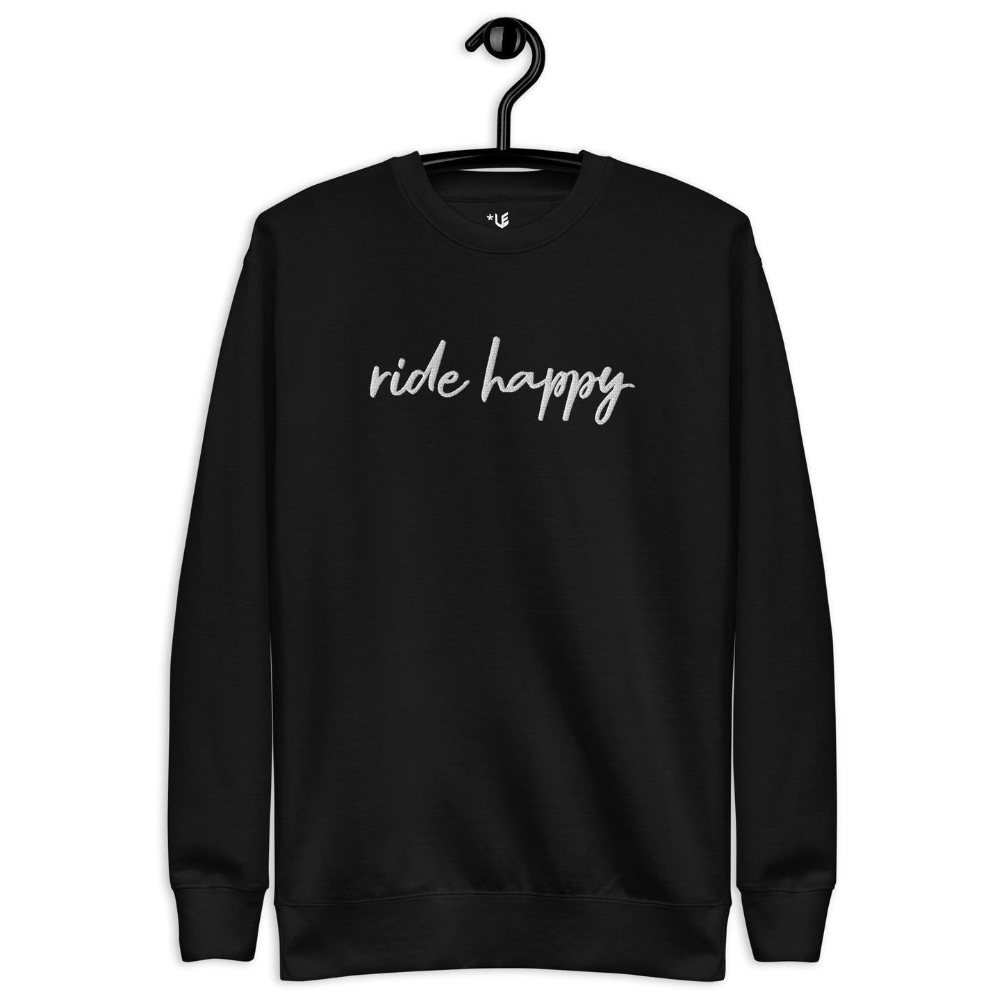 Unisex Premium Sweatshirt - Embroidered - Ride Happy