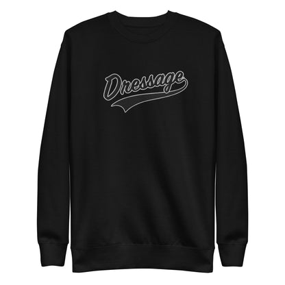 Unisex Premium Sweatshirt - Sporty Logo Dressage - Embroidered