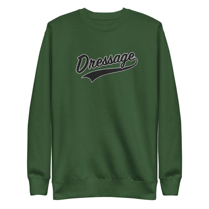 Unisex Premium Sweatshirt - Sporty Logo Dressage - Embroidered