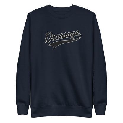 Unisex Premium Sweatshirt - Sporty Logo Dressage - Embroidered