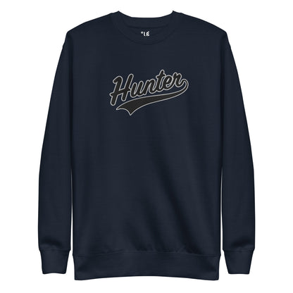 Unisex Premium Sweatshirt - Sporty Logo Hunter - Embroidered